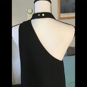 ✅NEW Naked Zebra black dress with lining. M